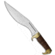 Down Under Knives Down Under Knives Red Rock Raptor Knife Fixed Blade 10.25" Polished, Brown, 440, adult, BHQ-16199