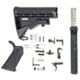 DPMS Panther Polished Trigger AR-10 Lower Build Kit w/Overmolded Grip, One Size, DP51655128521
