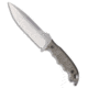 Dpx Gear DPx Gear HEST 6 Milspec Fixed Blade Knife Gray Micarta 6" Bead Blast, Gray, CPM S35VN, adult, BHQ-202553