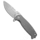 Dpx Gear DPx Gear HEST/F 4.0 MagnaCut Frame Lock Knife Titanium 3.25" Stonewash, Gray, CPM MagnaCut, adult, BHQ-216728