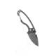 DPx Gear DPx HEAT Hiker,2.4in Fixed Blade Knife,Stonewashed DPHTX006