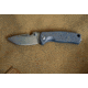 DPx Gear DPx HEST/F Urban Folding Knife, Mr. DP Edition, Bead Blast, RH, Titanium DPHSF036