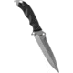 DPx Gear HEFT 6 Razorback Fixed Blade Knife,5.95in Serrated Niolox Steel Blade,Black Handle w/ Kydex Sheath DPX HEFT 6 Razorback