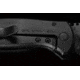 DPx Gear Urban Night Rider Folding Knive, CPM S35VN 2.9in Matte Black Blade, 6Al4v Titanium Handle, DPHSF035