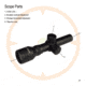 Dead Ringer Dead Ringer 2.5x20mm Scope, Black, DR2728