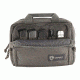 Drago Gear Double Pistol Case, 600D Polyester, 12.5x9.5x4.5in, Gray, 12-315GY