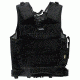 Drago Gear Fast Draw Tactical Vest, Black, Mesh Net, 51301BL