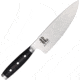 Dragon by Apogee Chefs Knife,13 1/4in Kitchen Knives, 13.25in Overall, 8in Satin Cts-Bd1 SS Blade, SS Bolster, SS Pommel, Fda Approved Black Resin And Linen Canvas Micarta Handle, DRGN-CHEF-0800