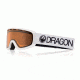 Dragon LiL D Goggles, White/LumaLens Amber, One Size 286344425198