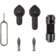 DRD Tactical Traditional Ambi Safety Selector, AR15/AR10, Black, DFG-AMBI-SS-T