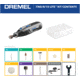 Dremel Lite 4-Volt Multipurpose Cordless Rotary Tool, Gray, 7760-N/10