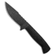 Drifter Blades Drifter Blades Overlander Fixed Blade Knife Black G-10 5&quot; Black, Black, 80CRV2, adult, BHQ-177672