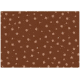 Drymate Dog Crate Mat, Brown Stripe/Tan Paw, 18x24 CKP1824MBSNTP