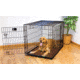Drymate Paw Dog Crate Mat, Brown, 27inx42in CKP2742MBNSTP