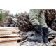Dryshod Big Bobby Mid Work Boot - Mens, Black/Grey, 15, BBB-MM-BK-015