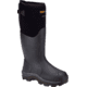Dryshod Haymaker Gusset Hard-Working Farm Boot - Mens, Black/Orange, 11, HAYG-MH-BK-011
