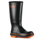 Dryshod Seamonster Premium Rubber Fishing Boot - Mens, Black/Orange, 12, SEA-MH-BK-012