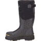 Dryshod Steel-Toe Adjustable Gusset Work Boot, Black/Yellow, 16, STG-UH-BK-016