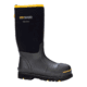 Dryshod Steel-Toe Hi Protective Work Boot, Black/Yellow, 10 STT-UH-BK-010