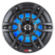DS18 HYDRO 8in 2-Way Marine Speakers w/RGB LED Lights 375W, Matte Black, NXL-8BK