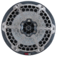 DS18 HYDRO 8in 2-Way Marine Speakers w/RGB LED Lights 450W, Black Carbon Fiber, CF-8