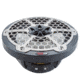DS18 HYDRO 8in 2-Way Marine Speakers w/RGB LED Lights 450W, Black Carbon Fiber, CF-8