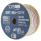 DS18 HYDRO Marine Grade OFC Power Wire 8 GA - 100ft Roll, White/Red, MOFC8GA100P