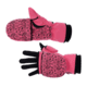 DSG Outerwear Flip-Top 4.0 Mitten with Glove Liner - Womens, Blaze Pink, Large, 518128