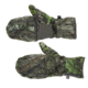 DSG Outerwear Sherpa Fleece Flip Top Mitten - Womens, Mossy Oak Obsession, Extra Small, 518494