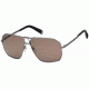 DSquared DQ0057 Sunglasses - Shiny Gun Metal Frame Color