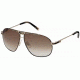 DSquared DQ0073 Sunglasses - Shiny Dark Brown Frame Color, Gradient Brown Lens Color