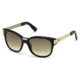DSquared DQ0131 Sunglasses - Shiny Black / Gradient Green Frame Color