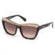 DSquared DQ0133 Sunglasses - Dark Havana Frame Color, Gradient Brown Lens Color