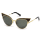 DSquared DQ0166 Sunglasses - Dark Havana Frame Color