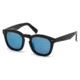 DSquared DQ0198 Sunglasses - Shiny Black Frame Color, Blue Mirror Lens Color