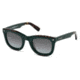 DSquared DQ0223 Sunglasses - Dark Green Frame Color, Gradient Smoke Lens Color