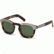 DSquared DQ0248 Eyewear - Unisex - Sunglasses - Havana Frame Color, Green Lens Color