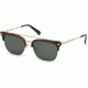 DSquared DQ0250 Sunglasses - Dark Brown Frame Color, Green Lens Color