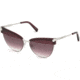 DSquared DQ0276 Sunglasses - Shiny Palladium Frame Color, Gradient Bordeaux Lens Color