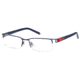 DSquared DQ5069 Eyeglass Frames - Matte Gun Metal Frame Color, Smoke Lens Color