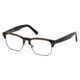 DSquared DQ5178 Eyeglass Frames - Brown Horn Frame Color, Clear Lens Color