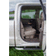 Du-Ha Underseat Chevrolet/GMC Silverado/Sierra Storage, 14-18 Light Duty/15-19 Heavy Duty Crew Cab, Saddle/Brown, 10303