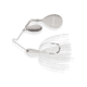 Duckett Fishing BD Water Slash Double Colorado Spinnerbait, Special White, 3/8 oz, MXWSDC3/8 SW
