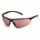 Ducks Unlimited Shooting Eyewear, Vermillion Lens, Black Frame DUSB6627D