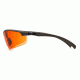 Ducks Unlimited Shooting Eyewear, Orange Lens, Black Frame DUSB6640D