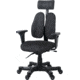 Duorest Leaders Office Chair, Black, Knit Fabric DR-7500G