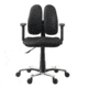 DuoRest Smart Rolling Office Chair DD-250 - Black