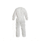 DuPont ProClean Coverall, White, Small, Case of 25, PC143SWHSM0B
