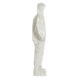 DuPont Tychem 4000 Coverall w/Standard Fit Hood and Attached Socks, White, L, 12 Pack, SL122BWHLG00
