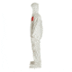 DuPont Tychem 4000 Coverall w/Standard Fit Hood and Attached Socks, White, L, 12 Pack, SL122BWHLG00